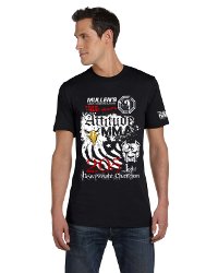 attitude mullen martial art t-shirt front