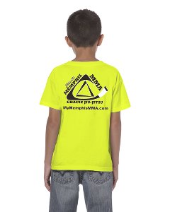 kid martial art t-shirt back