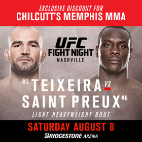 UFC discount Teixeira vs. Saint Preux